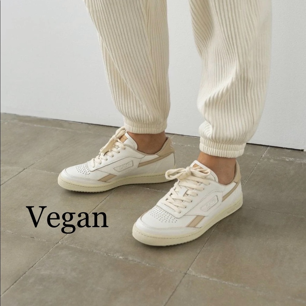 Vegan Cream Sneakers